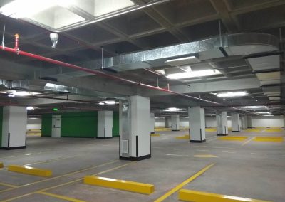 Proyecto Ventilación y Presurización de Gradas – Centro Corporativo