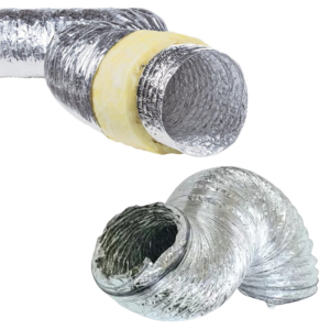 Manga ducto con y sin aislamiento STG